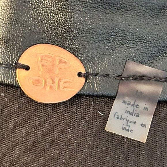 Free People FP-ONE Two Tone Camo Sequin Mini Skirt NWT Size 12 - Picture 8 of 11